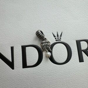 Pandora Angel Wing with pearl charm